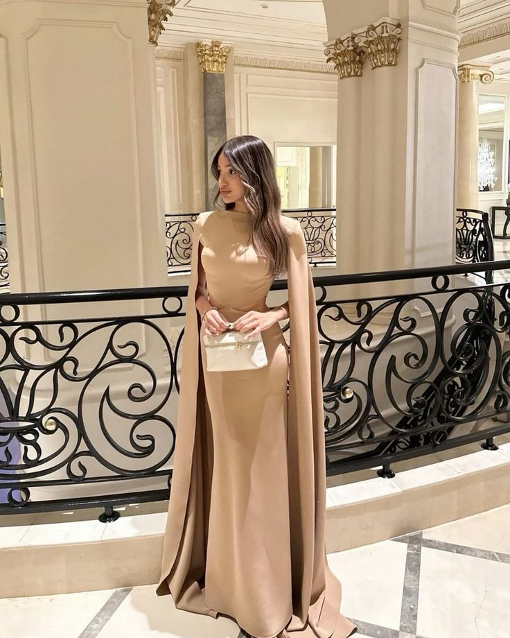 Champagne long evening dresses for women, formal gowns fg7067 - View 2 | VelvetHem