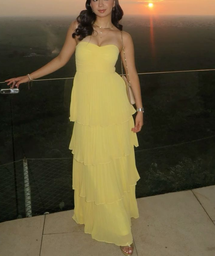 Yellow Long Prom Dresses, Evening Formal Dress fg6420 - VelvetHem