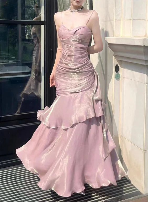 Chic Green Straps Sweetheart Long Formal Dress, Green Prom Dress Evening Dress fg6521 - View 3 | VelvetHem