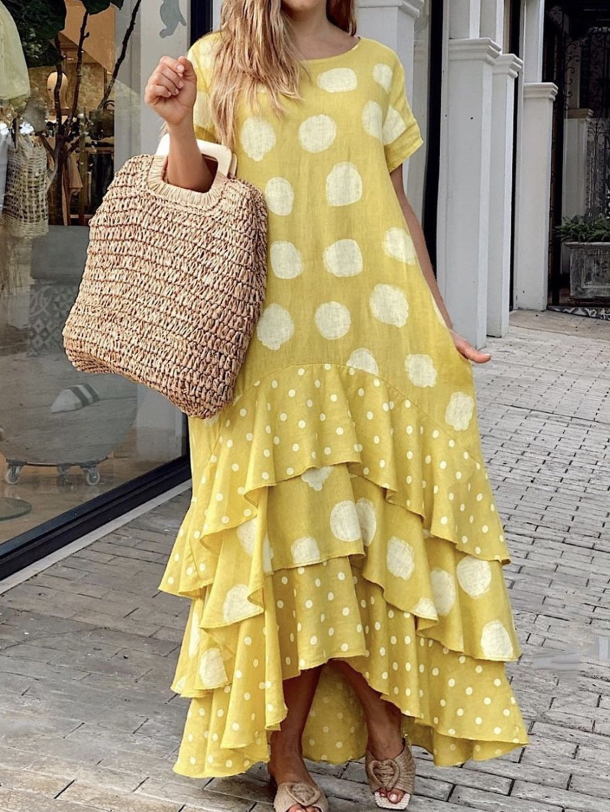 A Vintage Style Dress with Delicate Timeless Details