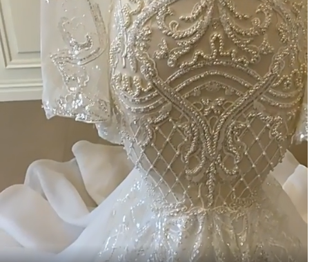 Sexy White Lace Mermaid Wedding Dresses Sweetheart ,Chic Prom Dress - View 3 | VelvetHem