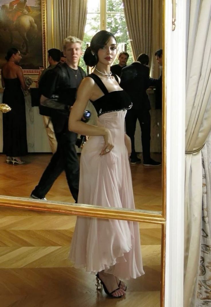 Elegant Straps Party Prom Dress Long Evening Dresses fg7306 - View 5 | VelvetHem