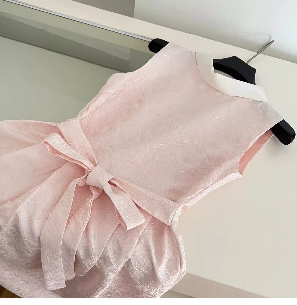 Elegant Pink A Line Birthday Dress Prom Dress - View 5 | VelvetHem