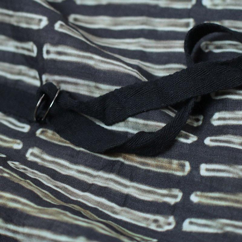 Casual Loose Striped Short Sleeve Dress
