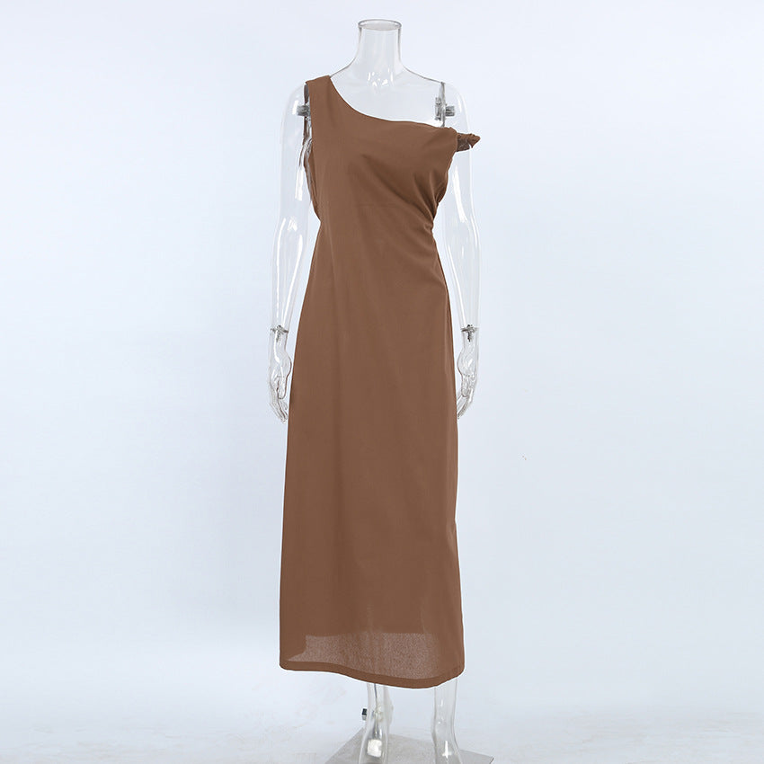Westwick Maxi Dress Brown