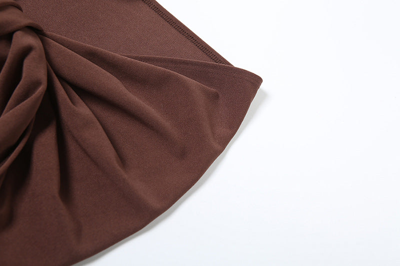 Carway Maxi Dress Brown