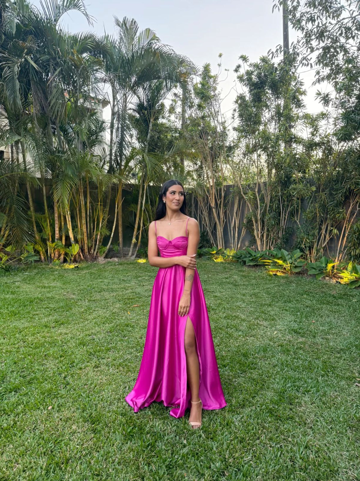 Simple Women Evening dress fashion A-line party dress fg6855 - VelvetHem