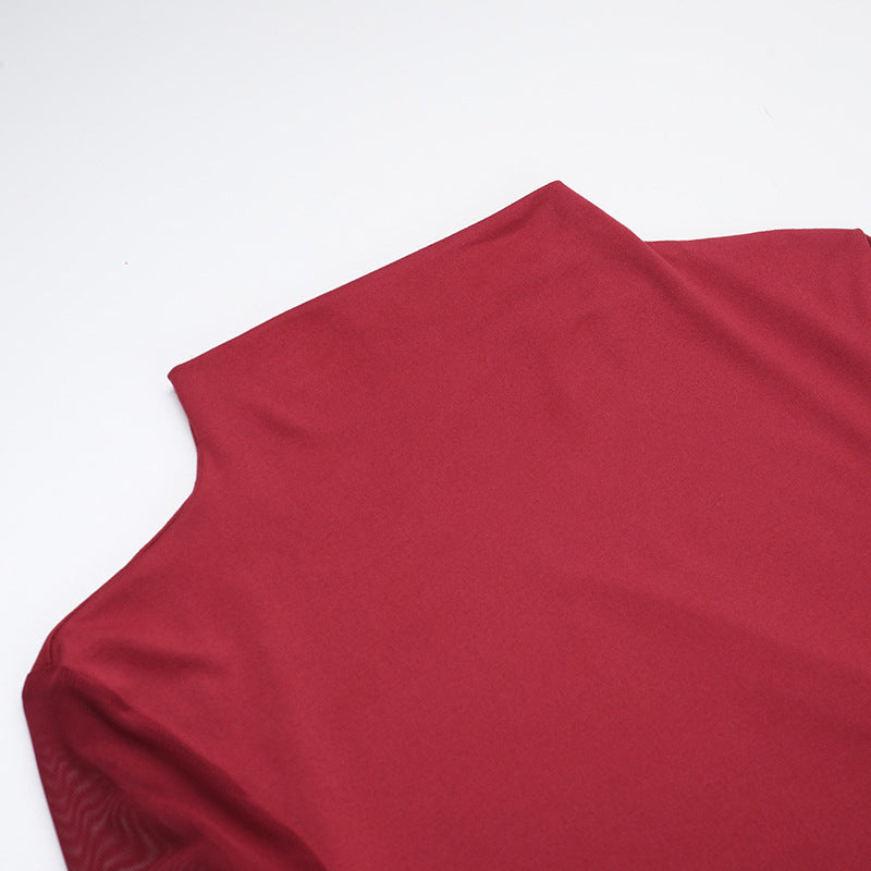 Rave Mini Bodycon Red