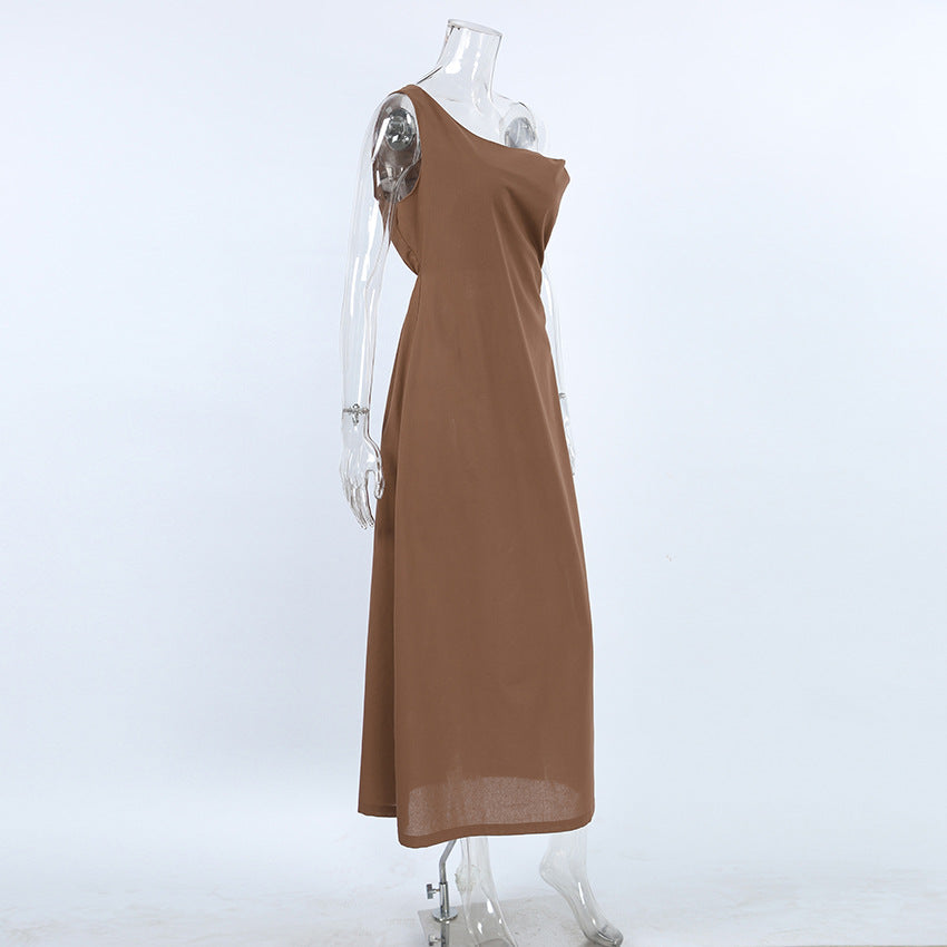 Westwick Maxi Dress Brown