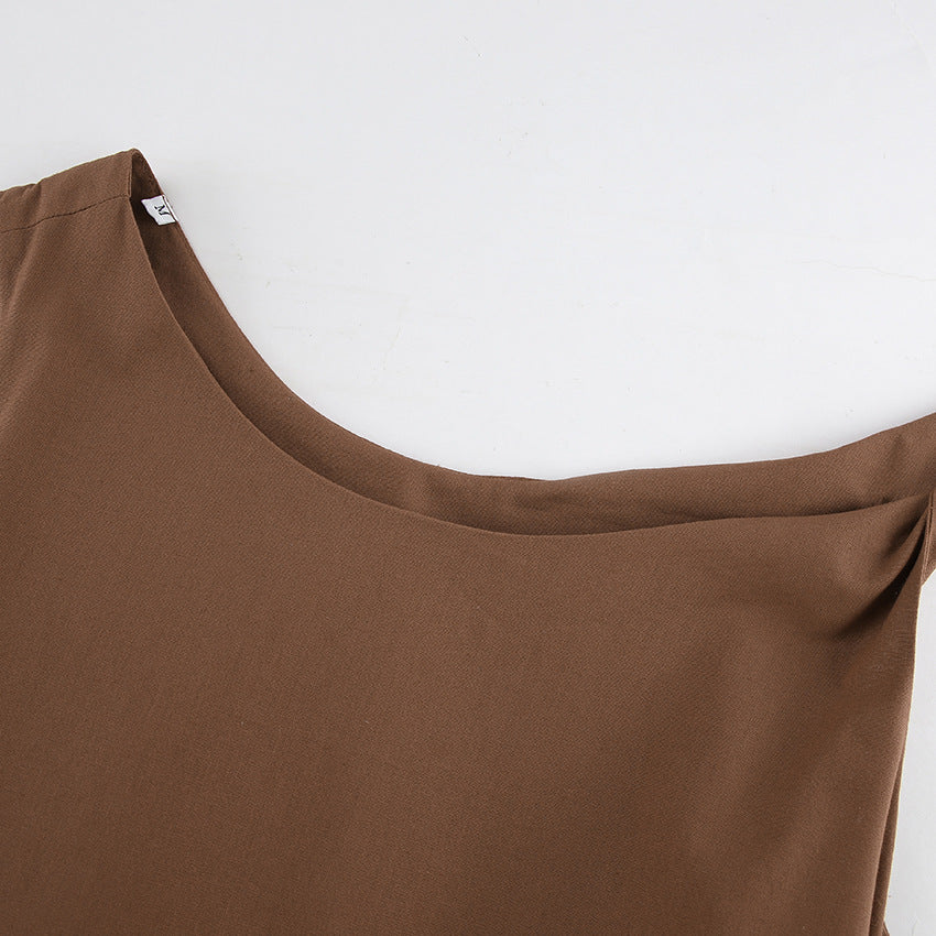 Westwick Maxi Dress Brown