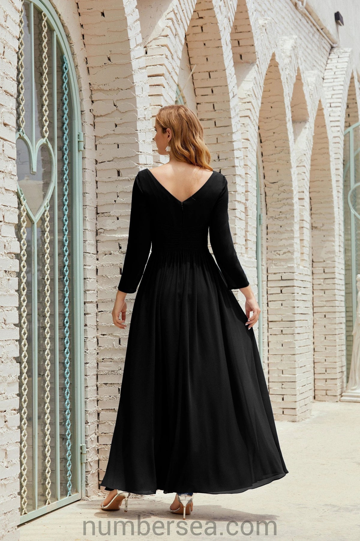 ZapDress Bridesmaid Dress Chiffon Formal Party Dress Evening Dress 28016 (ZD16992)