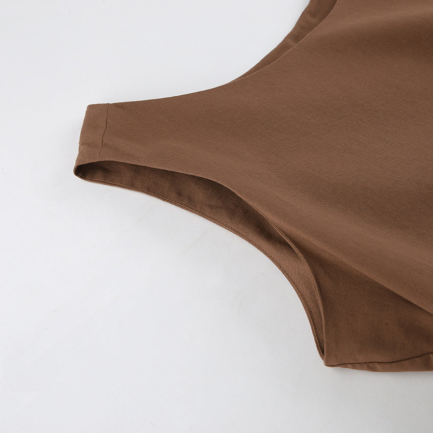 Westwick Maxi Dress Brown
