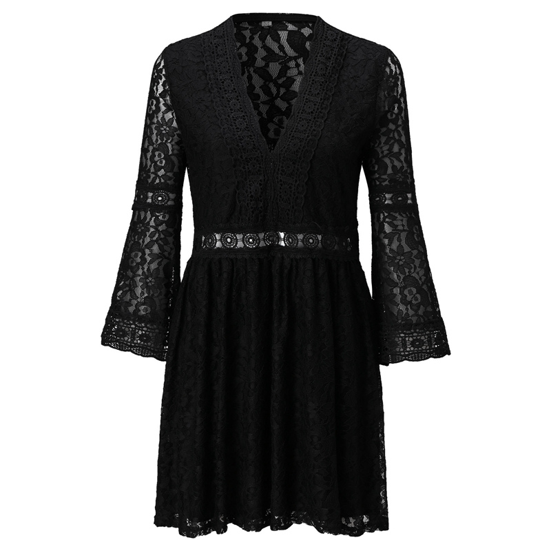 Noa Statement Short Lace Dress Evening Wear Edit