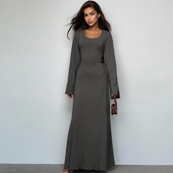 Elizabeth Maxi Dress Grey