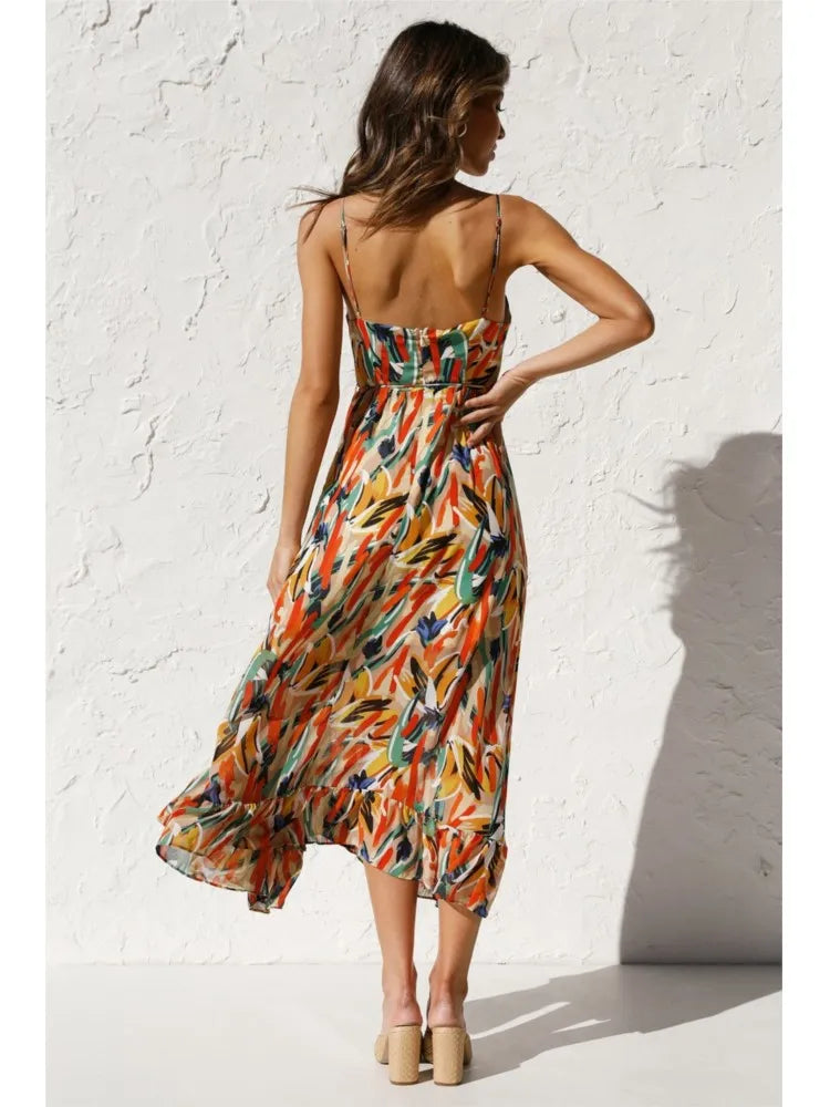 Yesica Exclusive Colorful Dress Elevated Occasion Wear