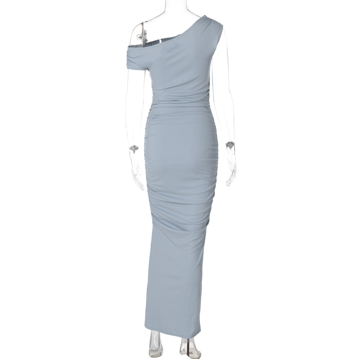 Mystical Off Shoulder Dress Grey