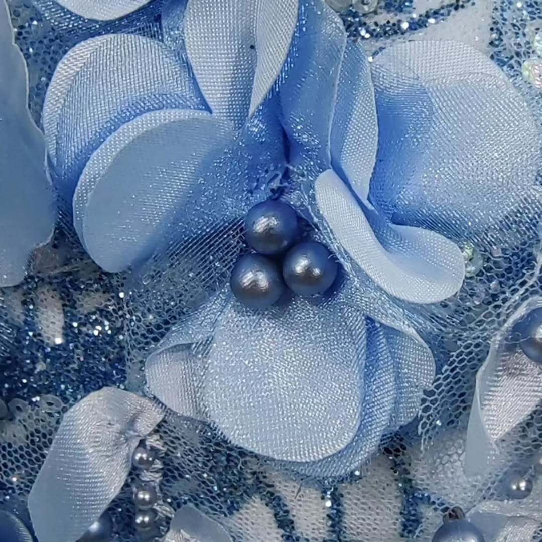 Gorgeous A Line Sweetheart Blue Quinceanera Dress with Appliques Beading