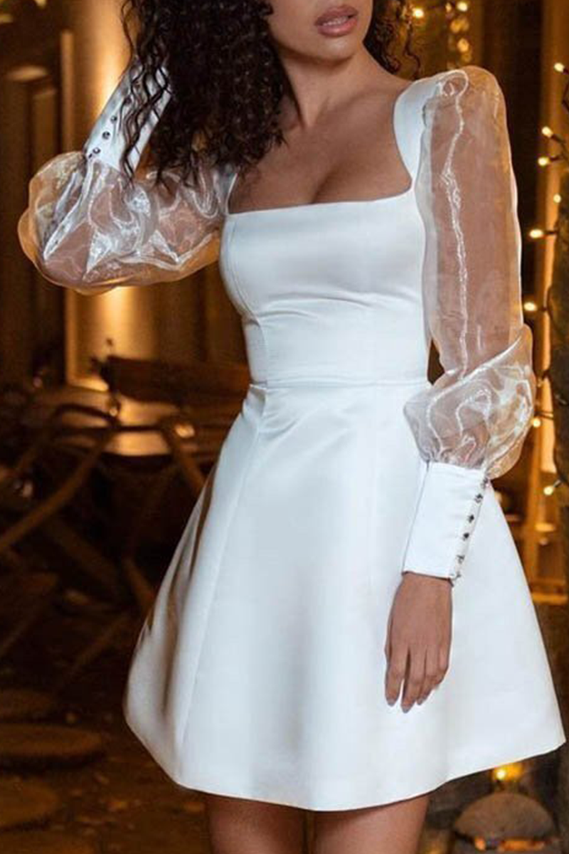 Beautifully Finished Dress in a Timeless Design