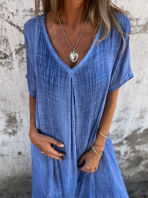 Sonia Chic and Relaxed Summer Dress for Women Light Breezy Style