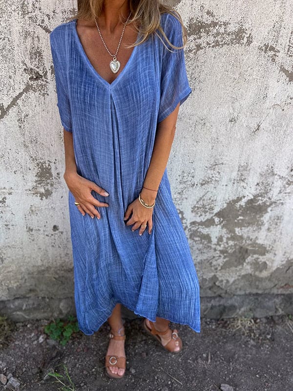 Oriana Trendy and Elegant Summer Dress for Women Bold Statement Look
