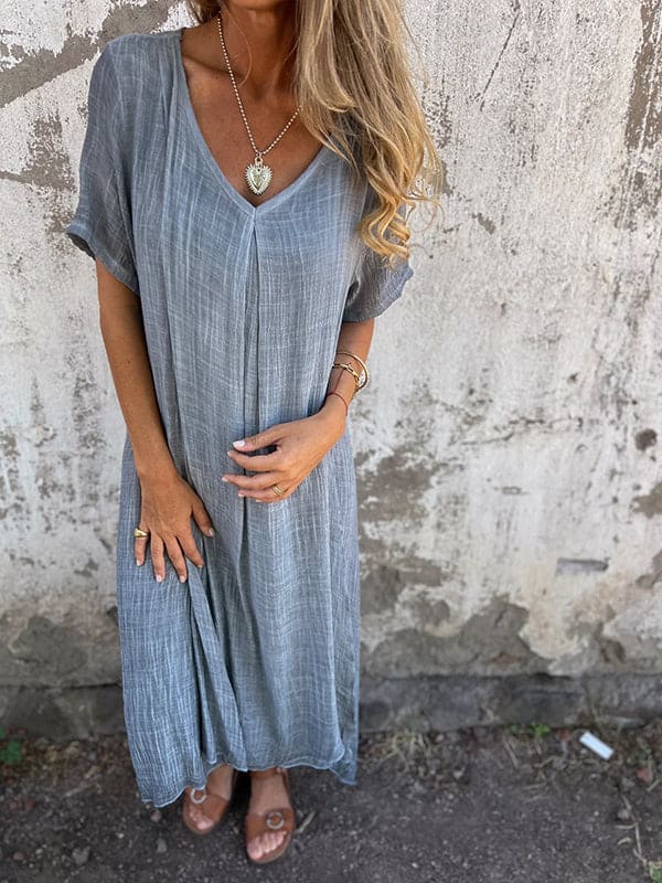 Oriana Trendy and Elegant Summer Dress for Women Bold Statement Look