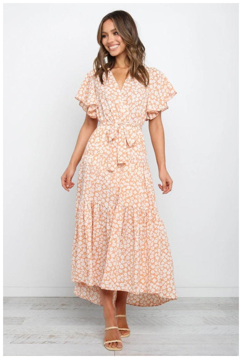 Floral Maxi Dress Marigold