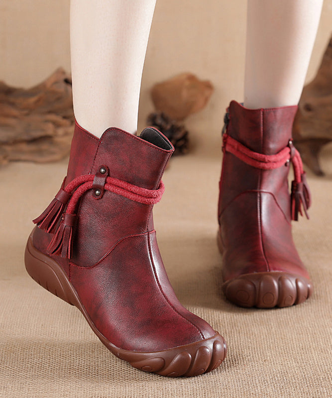 Classic Orthopedic Boots with Timeless Style