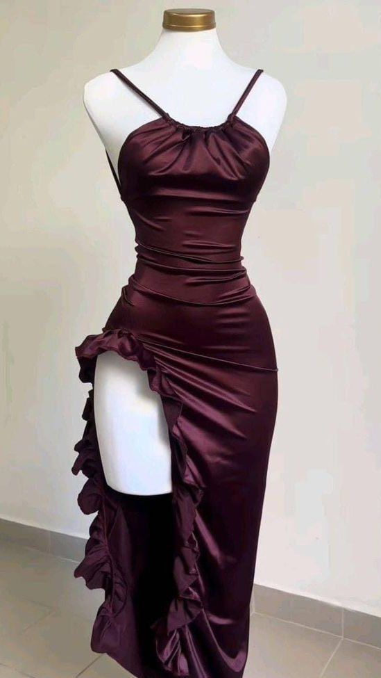 Sexy Women Bodycon Long Dress Backless Strapless Ruffles Party Elegant Evening Dresses fg6662 - VelvetHem