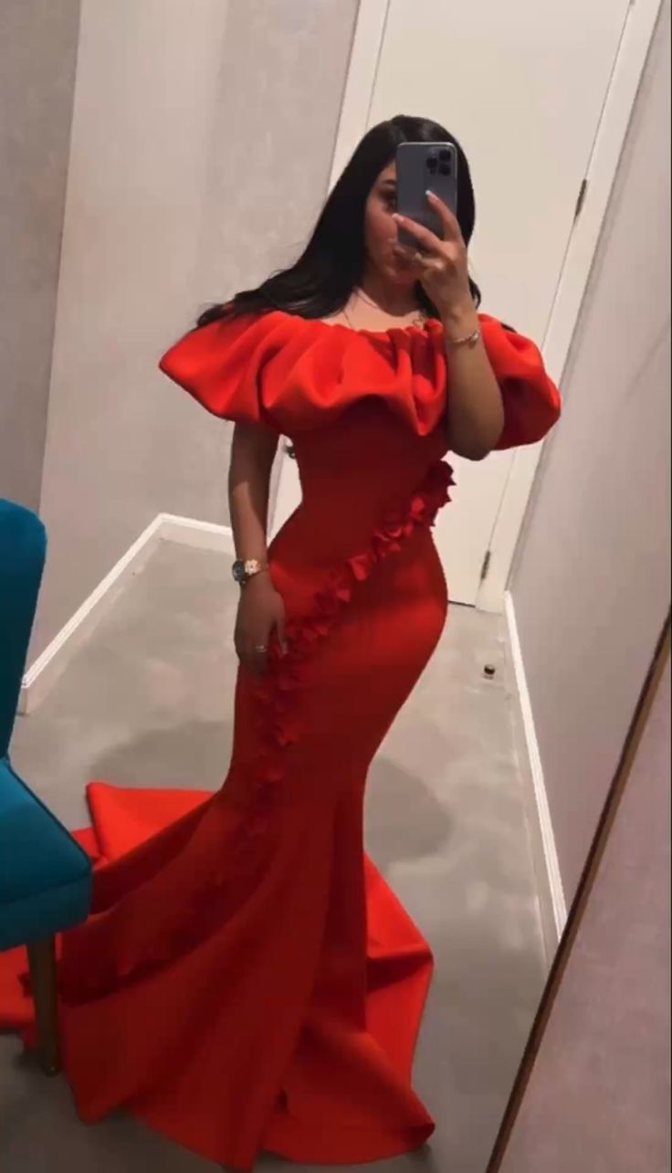 Red Prom Dresses Formal Evening Gown Red Party Dresses fg6597 - VelvetHem