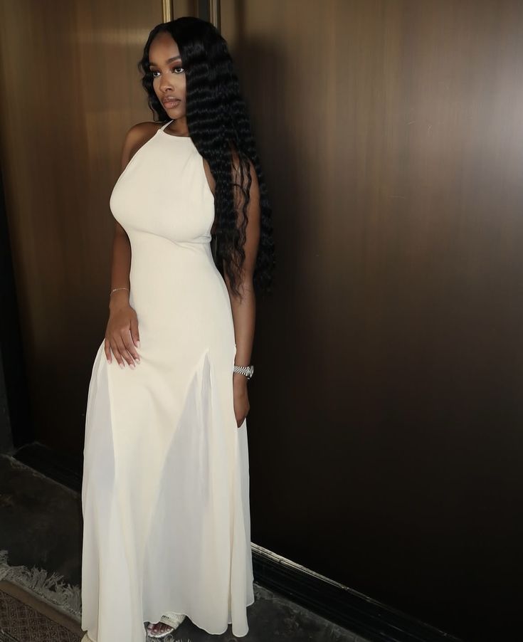 White Long Prom Dress New Arrive Party Dress Evening Dress - VelvetHem