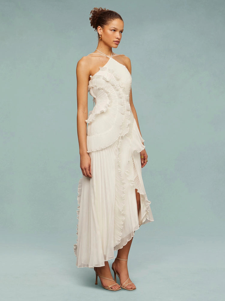 Ocean Whirlpool Maxi Dress