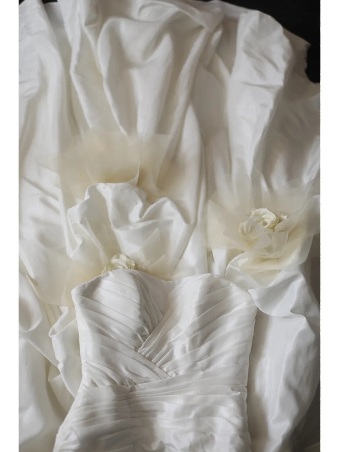 A Line White Party Dress Long Evening Dress Princess Wedding Dress - View 3 | VelvetHem