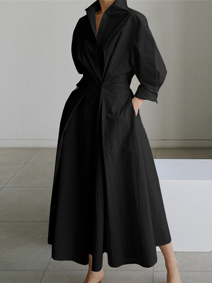 Magdalena Aesthetic Maxi Dress for Women Premium Wardrobe Essential