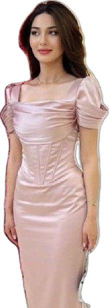 Fashion Prom Dresses Pink Sexy Evening Dress - View 3 | VelvetHem