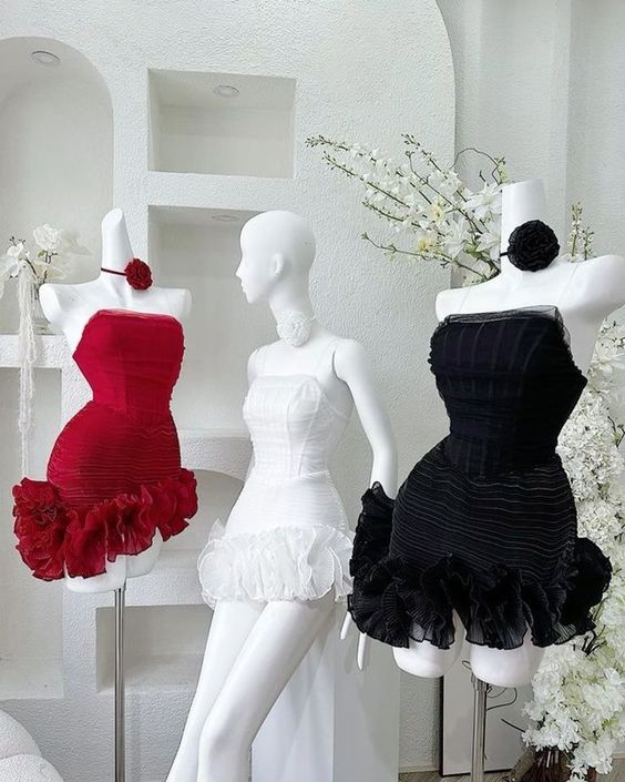 Sexy Sheath Off The Shoulder Tulle Birthday Dress Homecoming Dresses fg6190 - VelvetHem