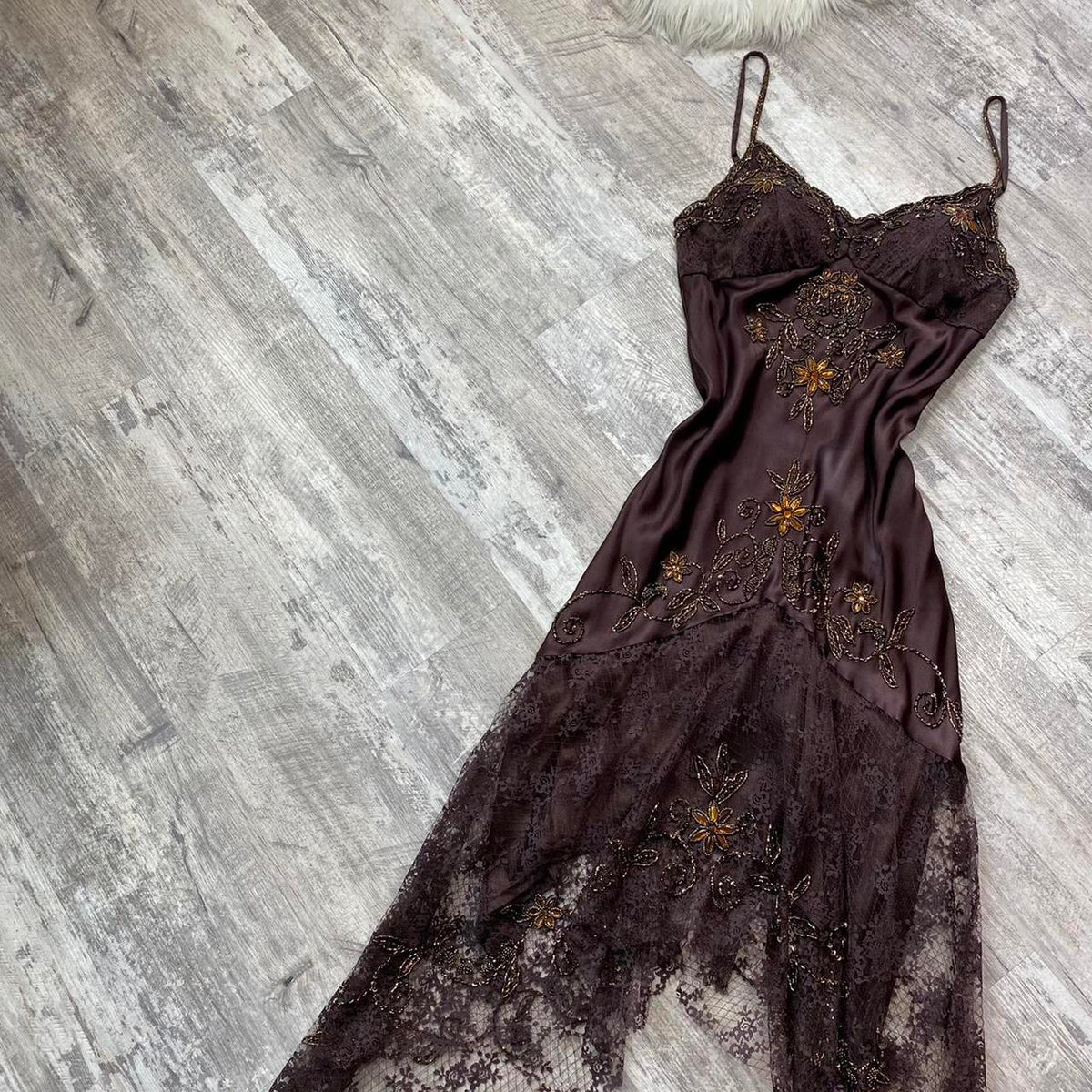 Vintage A line Straps Prom Dresses Birthday Outfit fg6460 - View 4 | VelvetHem