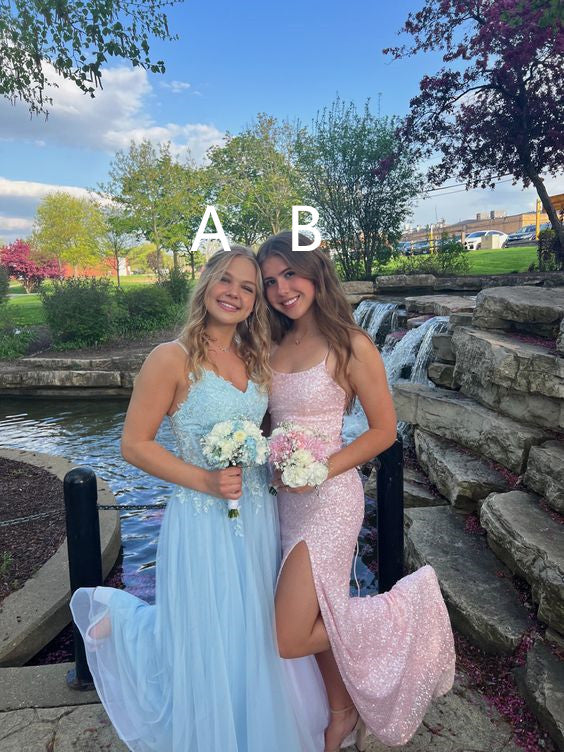 Long Prom Dresses Formal Graduation Gowns Princess Dress