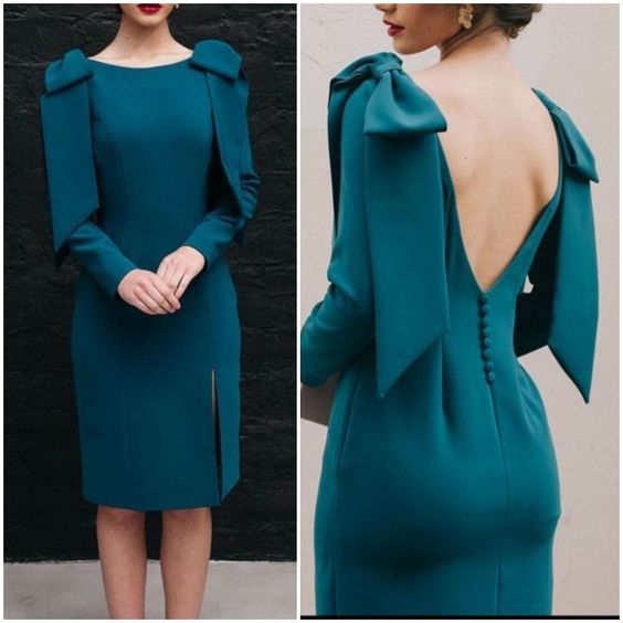 Mid Length Dress Prom Evening Dresses For Women fg6258 - VelvetHem