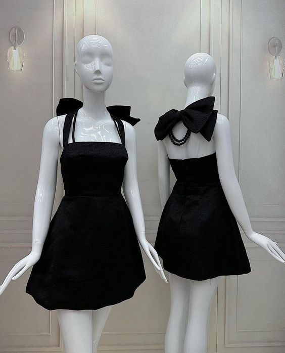 Black Homecoming Dress Short Prom Party Gown fg6251 - View 2 | VelvetHem