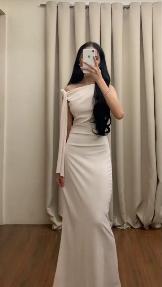 White Long Prom Dresses Evening Gowns fg6580 - View 2 | VelvetHem