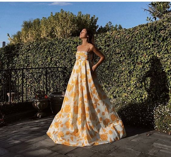 A-Line Long Prom Dress, Spaghetti Straps Long Evening Dress fg6090 - View 2 | VelvetHem