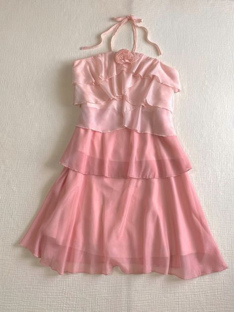 Sleeveless Pink Chiffon A-Line Short Prom Party Dress fg6094 - VelvetHem