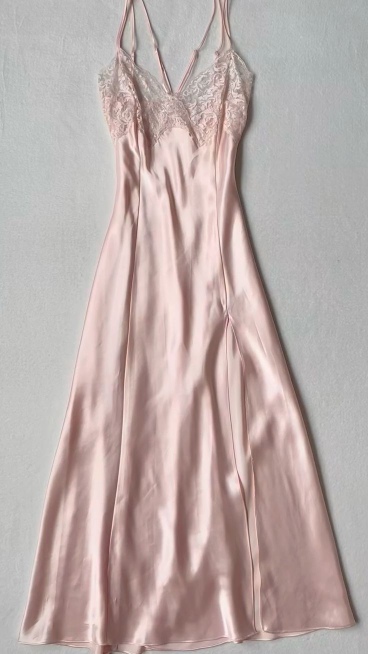 Spaghetti Straps Pink Long Prom Dress Evening Dresses fg6687 - View 2 | VelvetHem