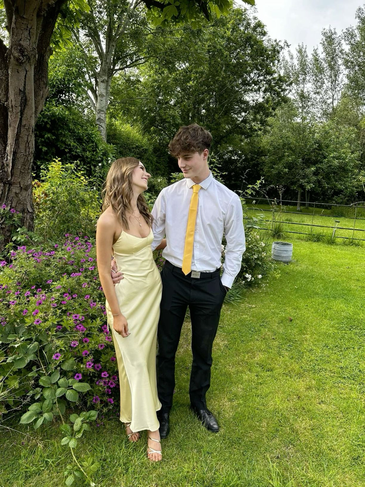 Unique Spaghetti Straps Long Evening Prom Dresses, Satin Prom Dress fg6644 - View 2 | VelvetHem