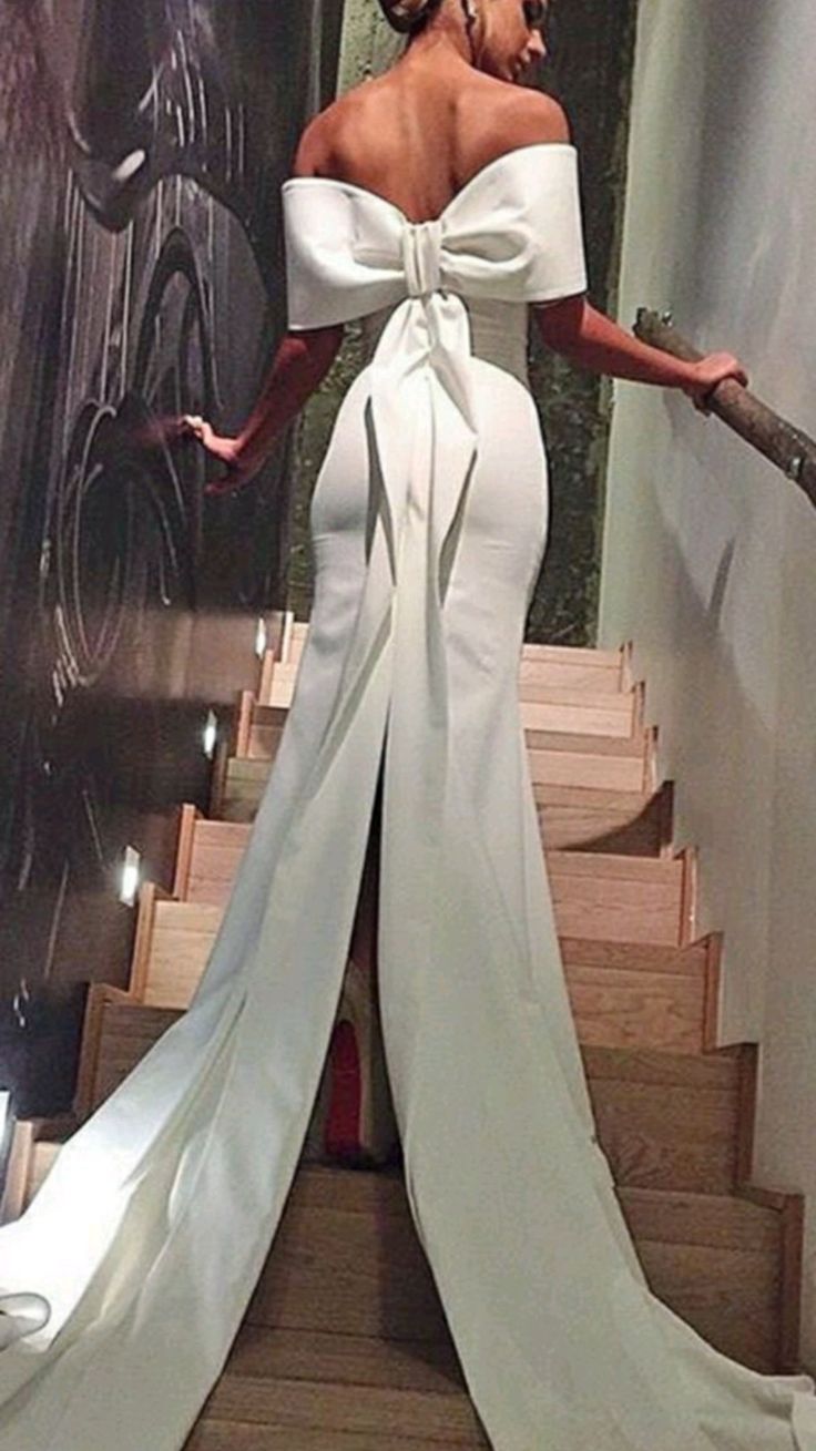 Off The Shoulder Wedding Dresses fg6665 - VelvetHem