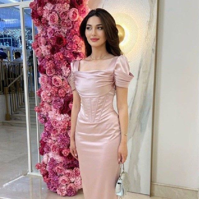 Fashion Prom Dresses Pink Sexy Evening Dress - View 4 | VelvetHem