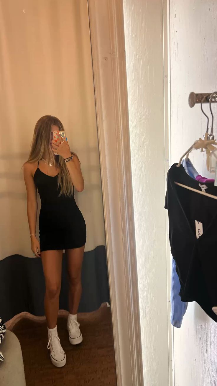 Black Homecoming Dresses Straps Bodycon Mini Cocktail Dress fg6651 - VelvetHem