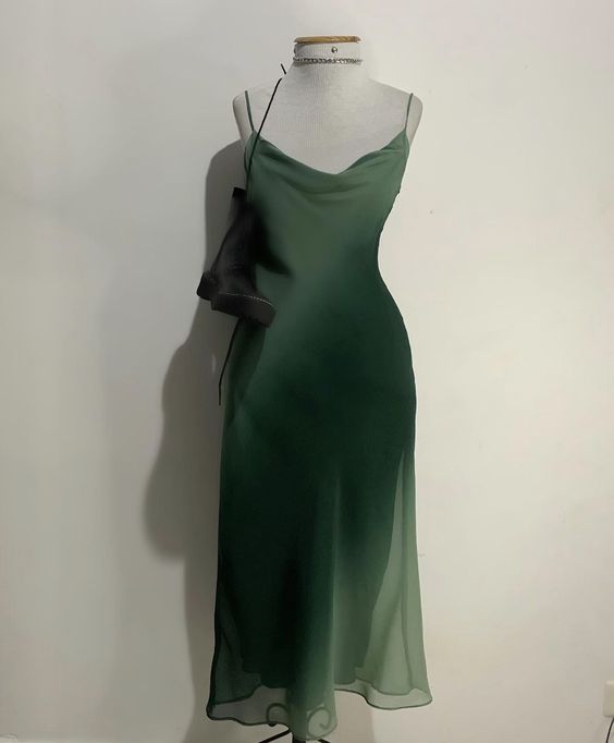Green Evening Dresses Sexy Formal Party Dress