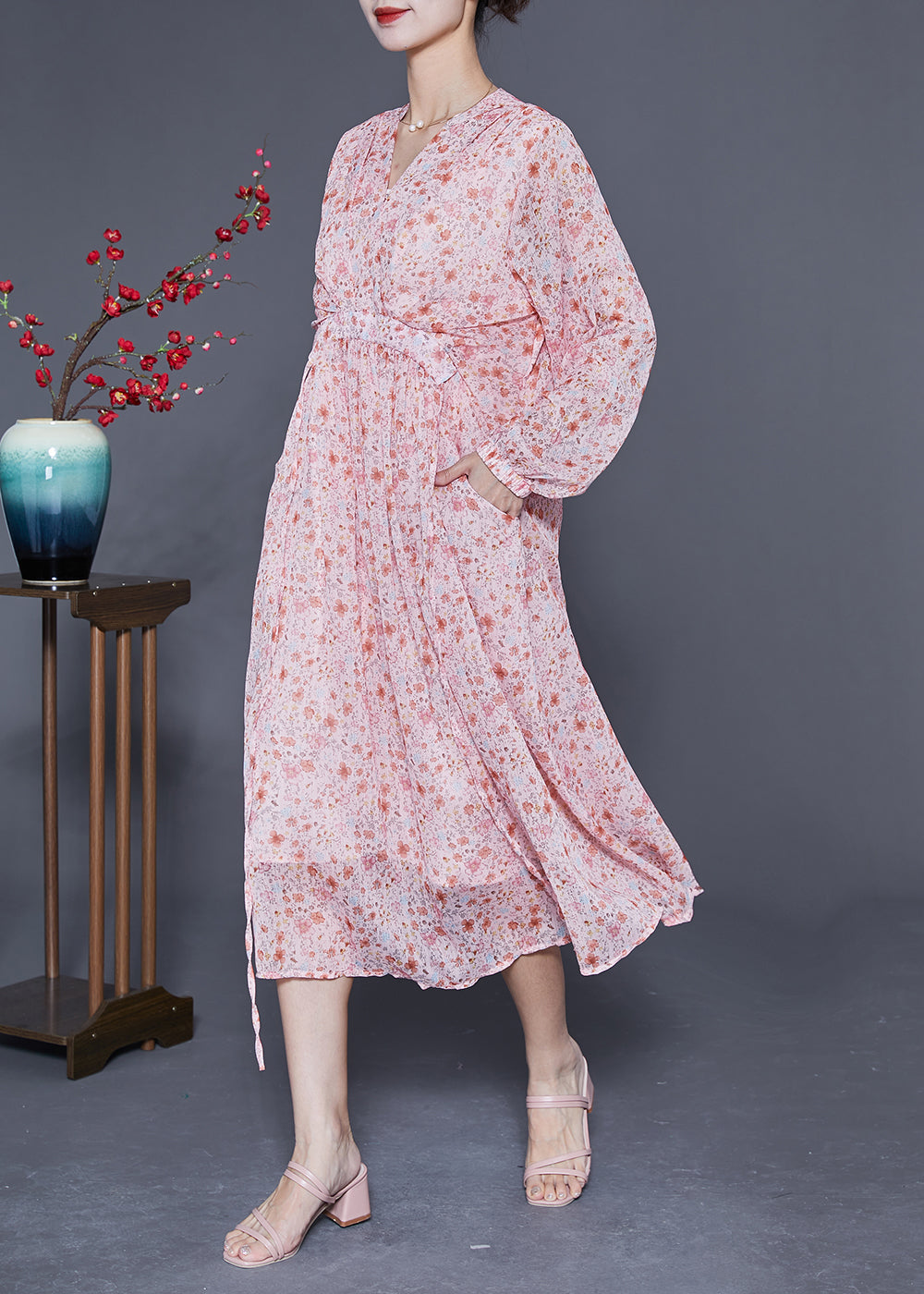 A Vintage Style Dress with Delicate Timeless Details