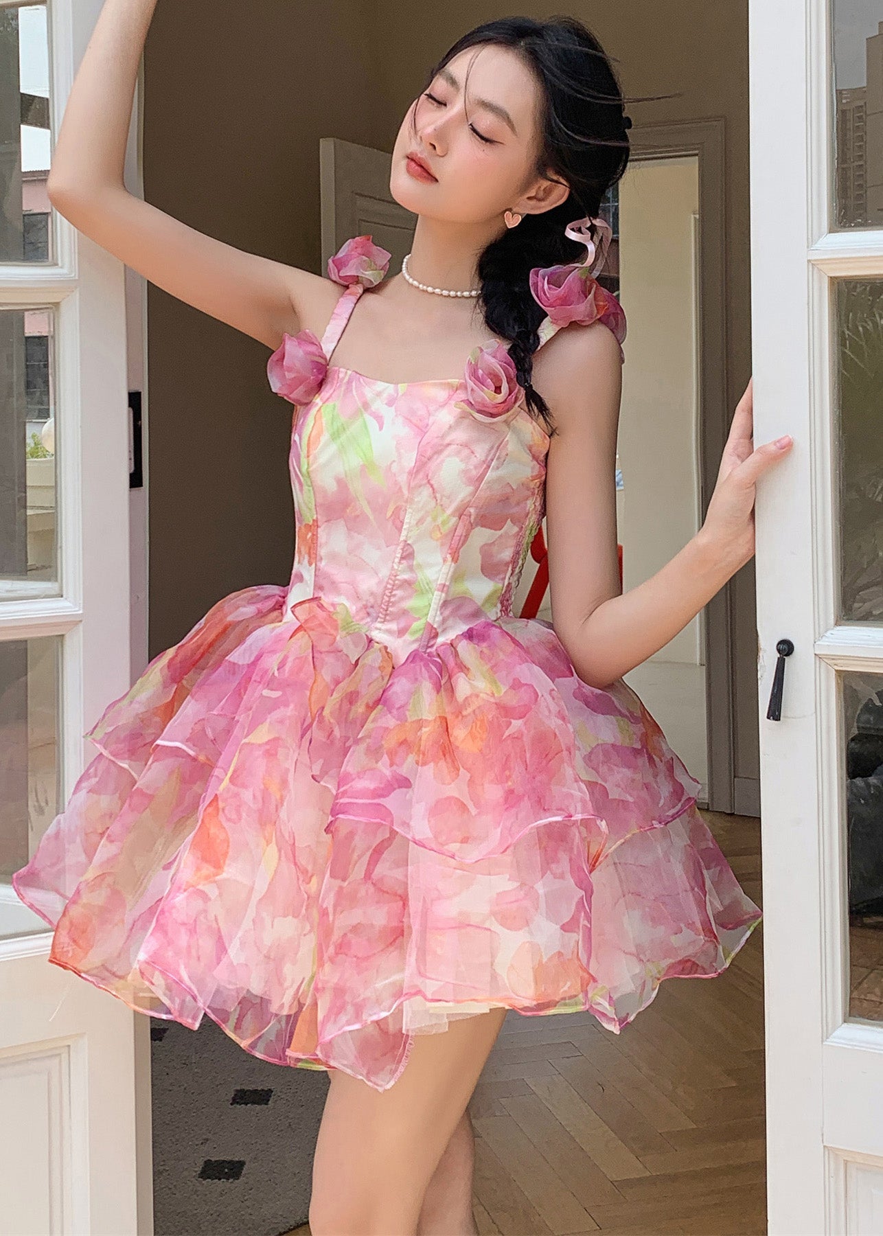 A Vintage Style Dress with Delicate Timeless Details
